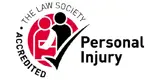 The Law Society Accredited Personal Injury Logo